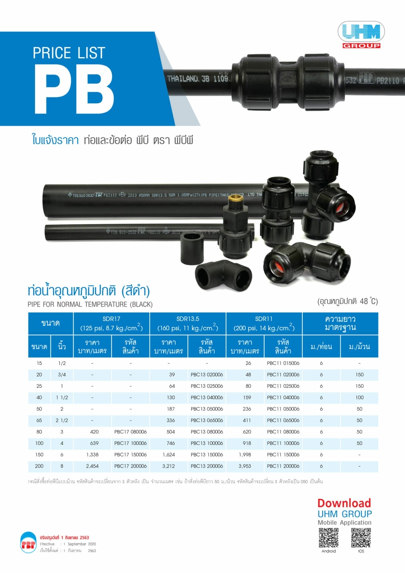 Price List PB