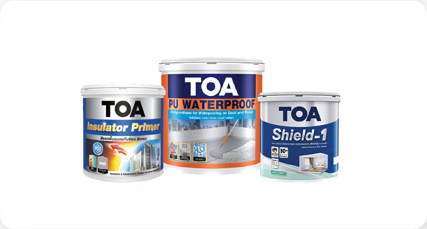 สีทาบ้าน TOA